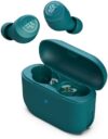 JLab Go Air Pop True Wireless Bluetooth Earbuds + Charging Case, Teal, Dual Connect, IPX4 Sweat Resi…