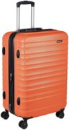 Amazon Basics 24-Inch Hardside Spinner, Orange