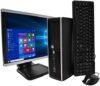 HP Elite Desktop PC Computer Intel Core i5 3.1-GHz, 8 gb Ram, 1 TB Hard Drive, DVDRW, 19 Inch LCD Mo…