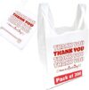 Thank You Bags Pack of 300ct White