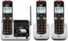 AT&T BL102-3 DECT 6.0 3-Handset Cordless Phone for Home with Answering Machine, Call Blocking, Calle…