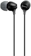 Sony MDREX15LP in-Ear Earbud Headphones, Black, Model Number: MDREX15LP/B