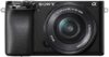 Sony Alpha A6100 Mirrorless Camera with 16-50mm Zoom Lens, Black (ILCE6100L/B)