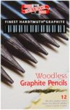Koh-I-Noor Progresso Woodless Graphite Pencil Set, 6 Degrees, 2 Pencils Per Degree, 12 Pencils (FA89…