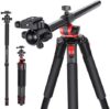 NEEWER 79 inch Camera Tripod Monopod with Center Column and Ball Head Aluminum, Arca Type QR Plate, …