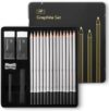 Mr. Pen- Sketch Pencils for Drawing, 19 pcs, Drawing Pencils for Sketching with Graphite Sticks, Era…