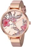 Nine West Women’s Floral Dial Strap Watch