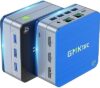 GMKtec Desktop Mini PC Intel N100 Windows 11 Pro 12GB DDR5 256GB SSD Dual LAN, Mini Computer 4K Trip…