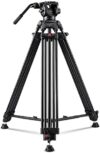 RAUBAY 70.8″ Professional Heavy Duty Video Camera Tripod with Fluid Head, QR Plate for DSLR Camcorde…