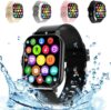 Smart Watch for Adult Kids Touch Screen Smartwatch for Android iOS iPhone – Text and Bluetooth Call …