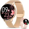 Smart Watches for Women (Answer/Make Calls), 1.39” Fitness Tracker Watch with Blood Pressure/Heart …
