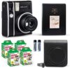 Fujifilm Instax Mini 40 Instant Camera Vintage Black. + Value Pack (40 Sheets) Shutter Accessories B…