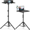 Projector Stand Tripod – Laptop Tripod Projector Stand Adjustable Height 22 to 47 Inch, Projector Tr…
