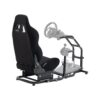 Marada Racing Sim Cockpit Stand with Black Seat Compatible with Logitech/Thrustmaster/PXN G29, G920,…