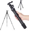 AOKA 28in/1.1lb Lightweight Compact Carbon Fiber Tripod with 360° Ballhead Travel Mini tripod for Mo…