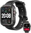 SKG R8 Military Smart Watches for Men (Answer/Make Call) Alexa Built-in, 1.8” Rugged Bluetooth Tact…
