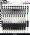 Zebra Pen Z-Grip Mechanical Pencil, 0.7mm Point Size, HB #2 Graphite, Black Grip, 24 Pack
