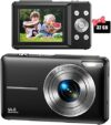 Digital Camera, FHD 1080P Digital Camera for Kids Video Camera with 32GB SD Card 16X Digital Zoom, P…