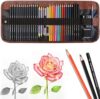 Sketching Pencil Set Drawing Pen Charcoal Sketch Kit Cover Graphite Pencils Charcoal Pencils Waterco…