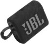 JBL Go 3: Portable Speaker with Bluetooth, Built-in Battery, Waterproof and Dustproof Feature – Blac…