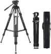 SmallRig AD-80 FreeBlazer Heavy-Duty Tripod System, 75″ Video Tripod with Fluid Head, One-Step Heigh…