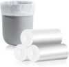CHARMOUNT 4 Gallon Trash Bag – Unscented 4 Gallon Garbage Bags for Bathroom, Kitchen, Bedroom, 105 C…