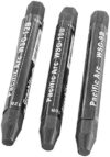 Pacific Arc Jumbo Water Soluble Graphite Sticks Set of 3, Soft 12B, 10B, 8B
