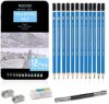 Profession Sketch Pencils 6B to 4H for Kids and Adults Drawing, Art Graphite Pencil for Artists Begi…