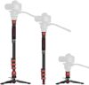 IFOOTAGE Cobra 3 Carbon Fiber Monopod with Pedal, 71″ Professional Monopod for Cameras, Portable Tra…