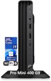 HP Pro Mini 400 G9 Business Mini PC Desktop Computer, 13th Gen Intel 16-Core i7-13700T, 32GB DDR4 RA…