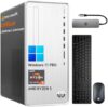 HP Desktop Computer Tower PC, AMD Ryzen 5 Pavilion Desktop Tower for Business and Gaming, 32GB RAM 1…