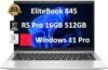 HP EliteBook 845 Business Laptop (14″ FHD, AMD Ryzen 5 PRO 5650U, 16GB RAM, 512GB SSD, > Intel i5-11…