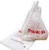 TashiBox 1000 Ct plastic bags/Shopping Bags/Thank You Bags/Reusable and Disposable Grocery Bags – Me…