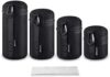 Powerextra 4x Zipper Lens Case Lens Pouch Bag with Thick Protective Neoprene for DSLR Camera Lens Fi…