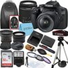 Canon EOS 2000D / Rebel T7 DSLR Camera with EF-S 18-55mm Lens + SanDisk 32GB Card Tripod Case Widean…
