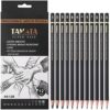 RVOGJP TAMATA Professional Drawing Sketching Pencil Set – 12 Pieces Art Drawing Graphite Pencils(12B…