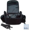 Large Digital Camera / Video Padded Carrying Bag / Case for Nikon, Sony, Pentax, Olympus Panasonic, …