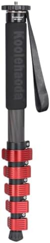Koolehaoda 64-Inch Camera Monopod 28mm Tube Carbon Fiber Monopod Unipod Stick Lightweight & Compact …