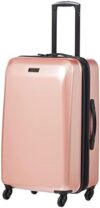 American Tourister Moonlight Hardside Expandable Luggage with Spinner Wheels, Rose Gold, Carry-On 21…