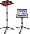 CAHAYA Projector Tripod Stand Adjustable: Height 26 to 51.5in Projector Laptop Stand Portable Multif…