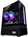 SAAV X2 Prebuilt Gaming PC Desktop – Intel Core i5 3.4GHz, 16GB RAM, AMD RX580 8GB GDDR5, 512GB NVME…