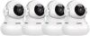 litokam Indoor Security Cameras 4 Pack, 2K Baby Monitor Camera with Night Vision, 360° Smart Pet Nan…