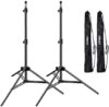 EMART 7 Ft Light Stand for Photography, Portable Photo Video Tripod Stand, 2 Pack Lighting Stand wit…