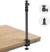SmallRig Camera Desk Mount Table Stand, Adjustable Light Stand 15″-35″, Tabletop C Clamp for DSLR Ca…