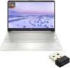 HP 2023 Newest Laptop, 15.6″ HD Display, AMD Ryzen 3 5300U (4 cores), 12GB RAM, 512GB SSD, AMD Radeo…