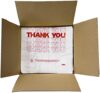 TashiBox Plastic bags with handles，thank you bags，Measures 11.5″ X 6.25″ X 21″, 15mic, 0.6 Mil (400 …