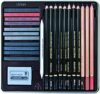 Koh-I-Noor Gioconda 24-Piece Artist Set, Packed in Tin and Blister Carded (8899.OT)