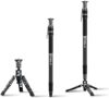 SIRUI SVM-165 Rapid Monopod for Cameras, 65” Carbon Fiber Monopod with Feet, One-Step Rapid Height A…