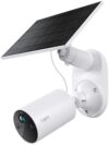 TP-Link 𝗧𝗮𝗽𝗼 SolarCam C402 Kit, Outdoor Battery Camera w/Solar Panel Base, Wireless, 1080P, Free Per…