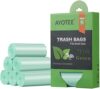 1.2 Gallon Small Trash Bags Garbage Bags, AYOTEE Mini Compostable Strong Bathroom Wastebasket Can Li…